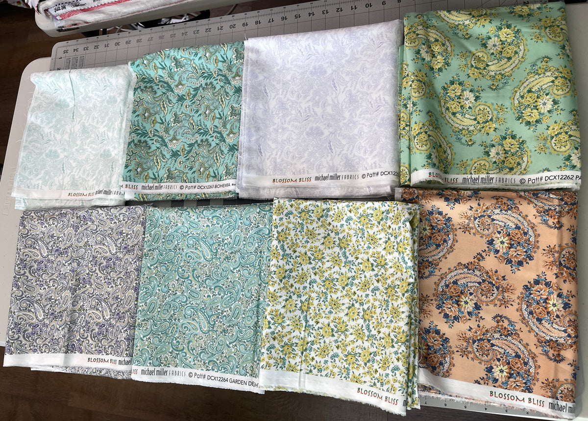 8 Yard Bundle Blossom Bliss Michael Miller