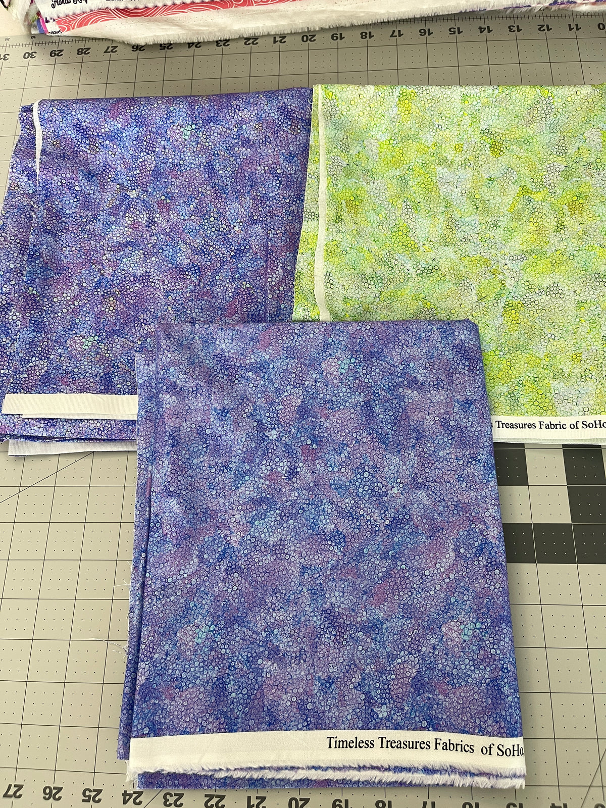 3 Yard Bundle Bubble Texture Timeless Treasures