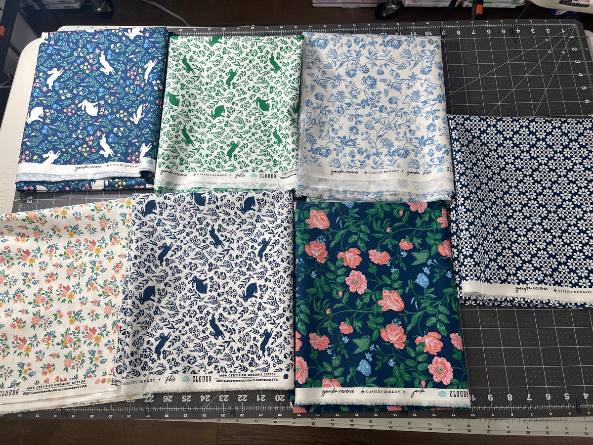 7 Yard Bundle Garden Reverie Cloud 9 Fabrics