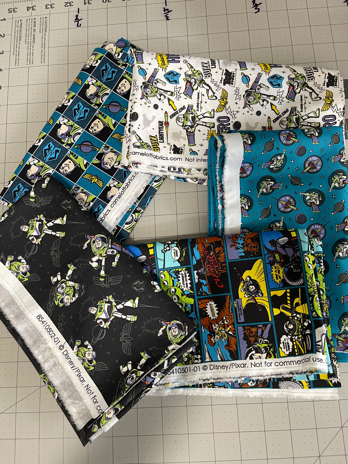 5 Yard Bundle - Toy Story Camelot Fabrics 84Y
