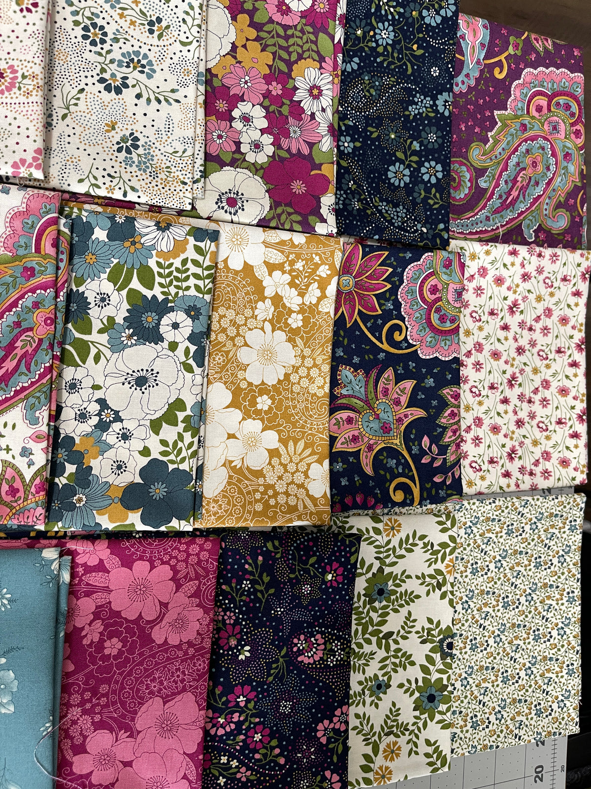 15 Fat Quarter Bundle - Chelsea Garden Moda Fabrics 86Q