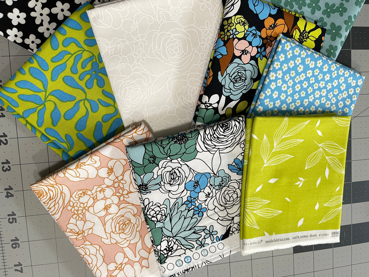 11 Fat Quarter Bundle - True To Hue By Moda Fabrics 87Q