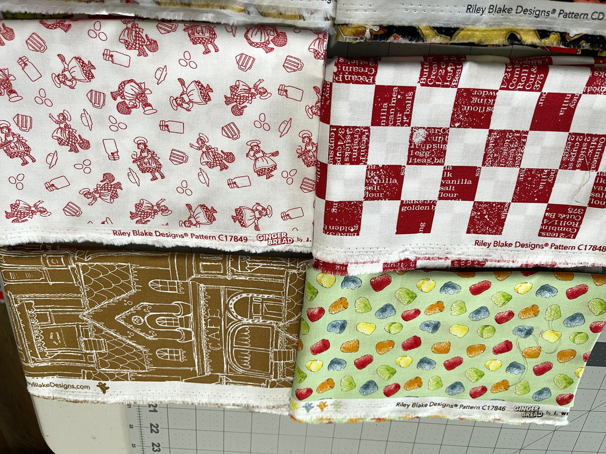 6 Yard Bundle - Ginger Bread by J. W. Frisch By Riley Blake 91Y