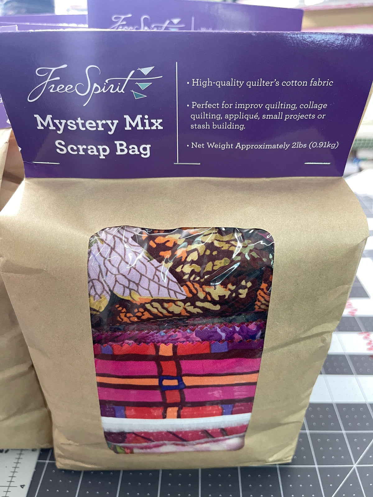 FreeSpirit BAG12FS-SCRAP Mystery Scrap Bag 2lbs - One Bag