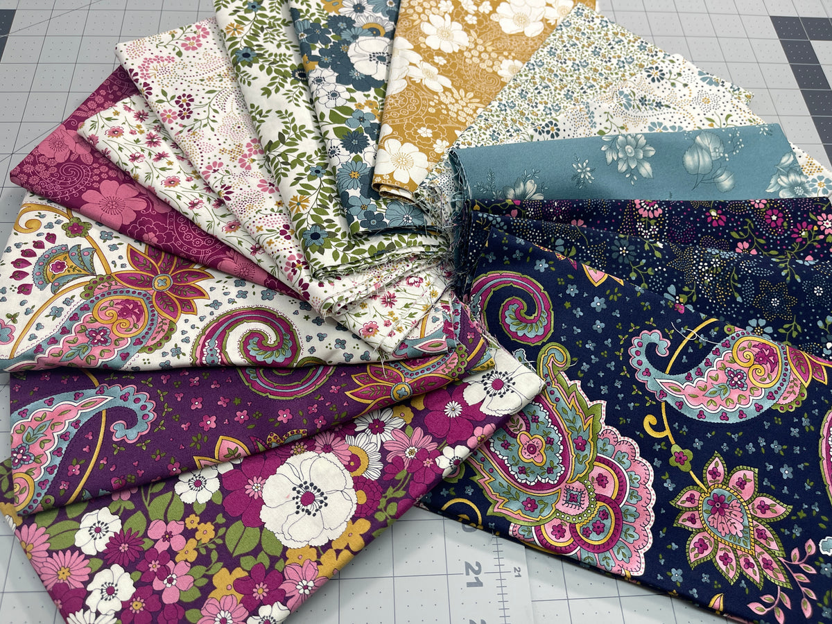 15 Half Yard Bundle Chelsea Garden Moda 120H
