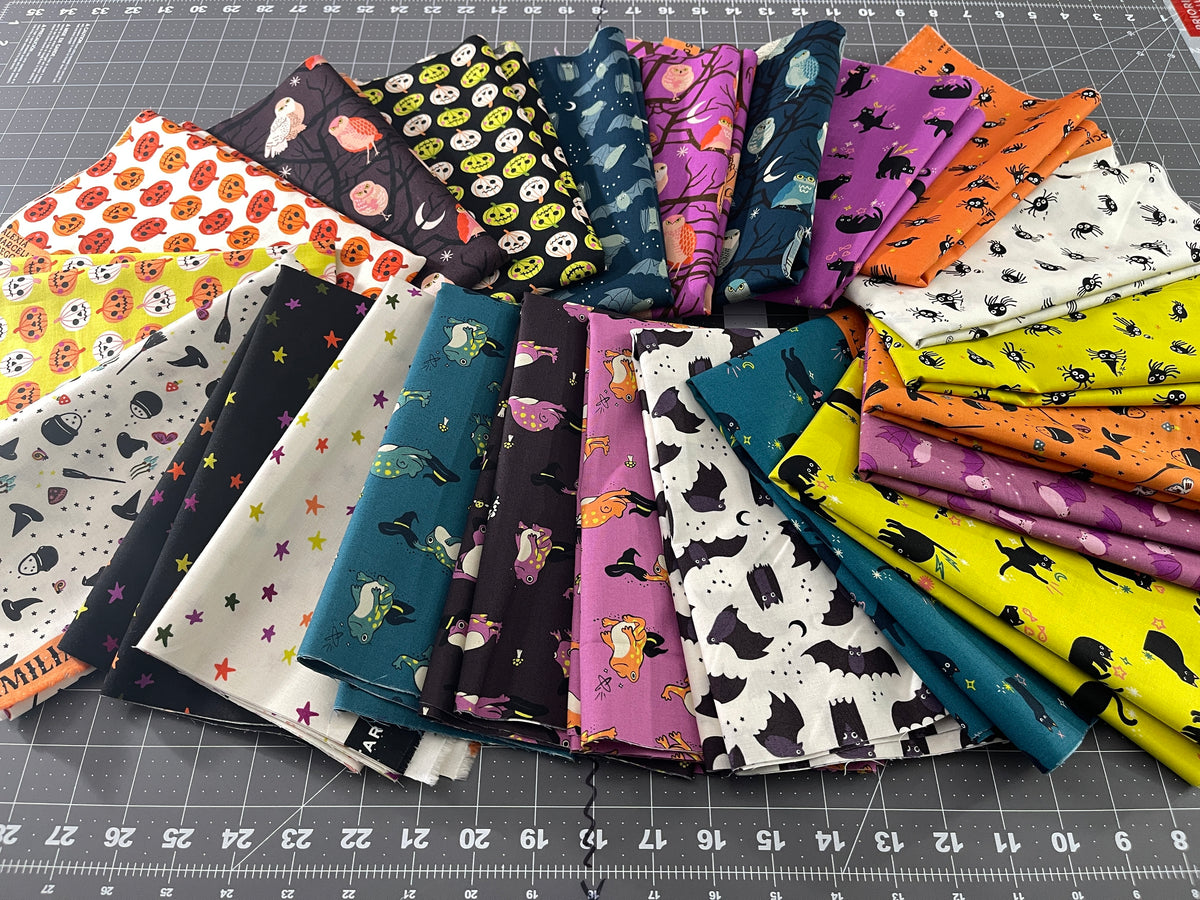 22 Half Yard Bundle - Freaky Familiars Ruby Star Society 121H