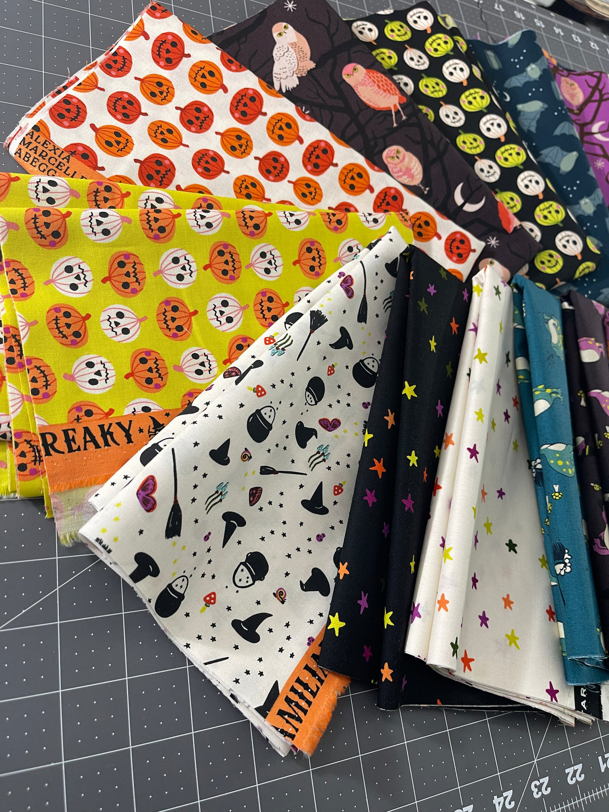 22 Fat Quarter Bundle - Freaky Familiars Ruby Star Society 121Q