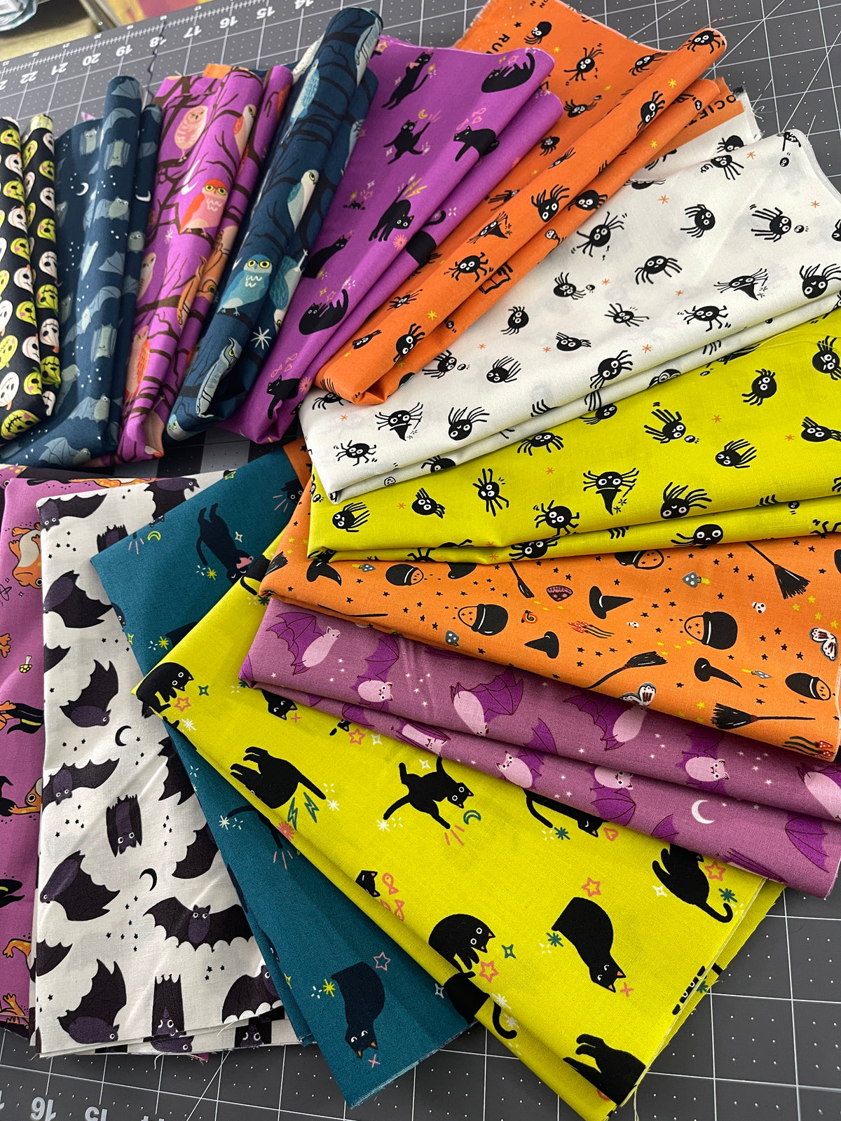 22 Half Yard Bundle - Freaky Familiars Ruby Star Society 121H