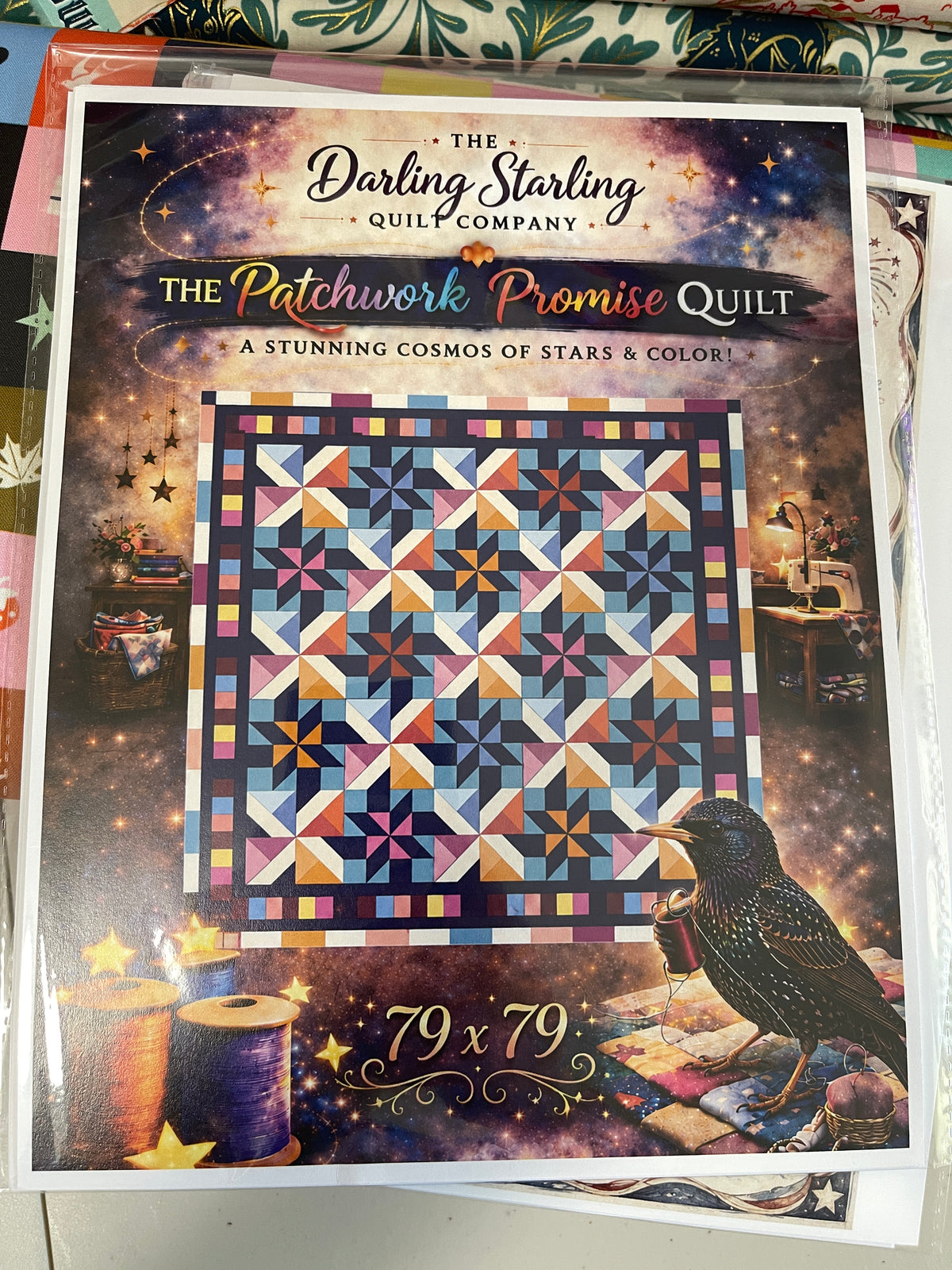The Patchwork Promise Quilt Pattern 79x79