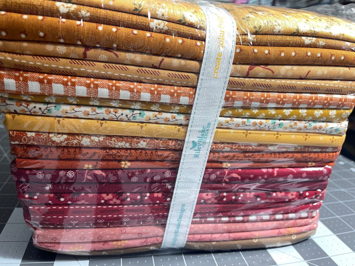21 Yard Bundle Baked With Love Marigold 1YD­-17780M­-21 Lori Holt Riley Blake
