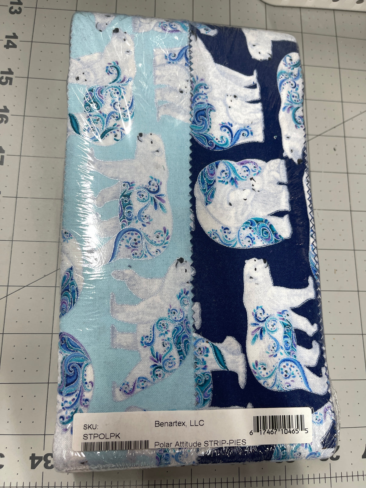 Polar Attitude 2.5" StripS Jelly Roll By Ann Lauer Benartex