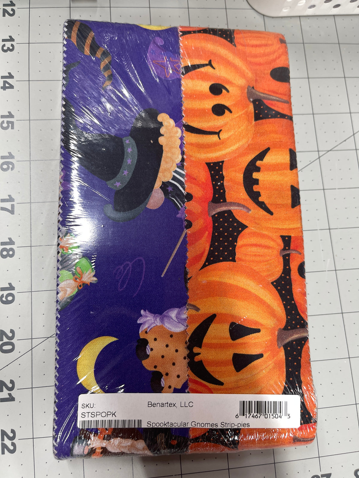 Spooktacular Gnomes 2.5" Strips By Andi Metz STSPOPK Benartex
