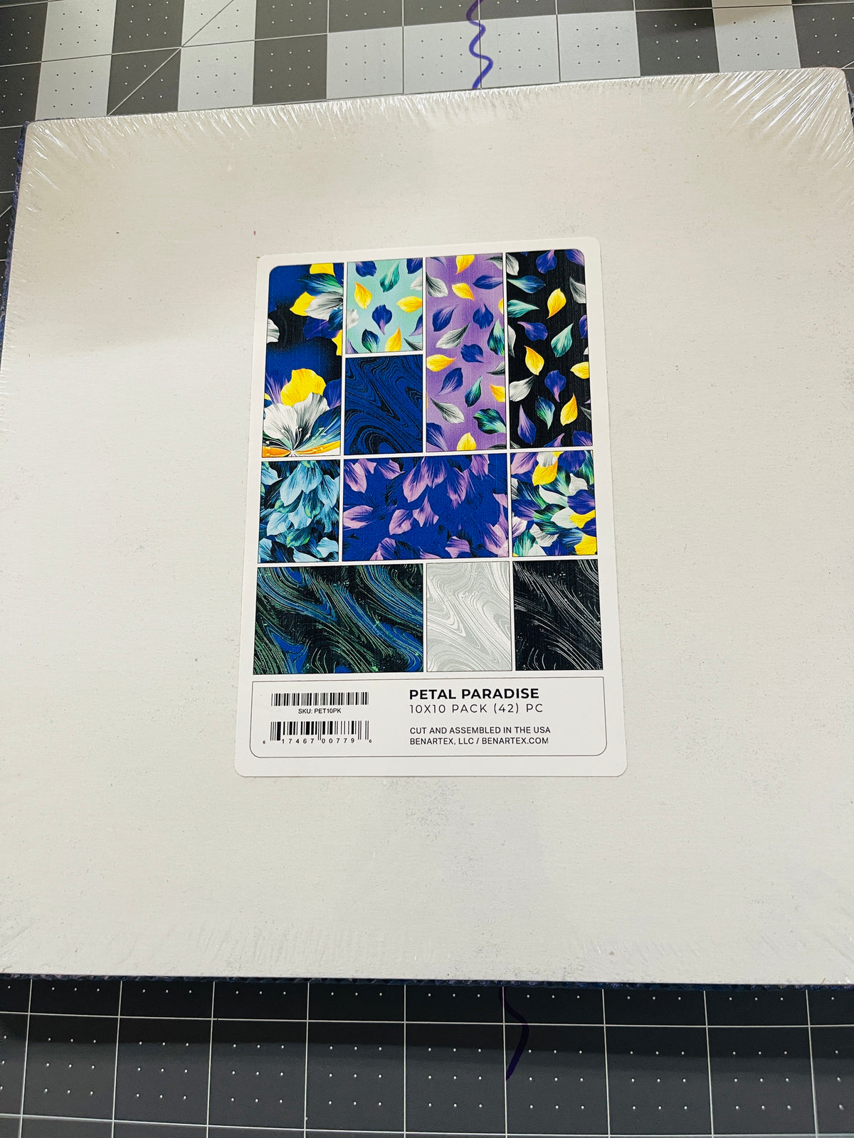 Petal Paradise 10" Square Layer Cake PET10PK Kanvas Studio Benartex