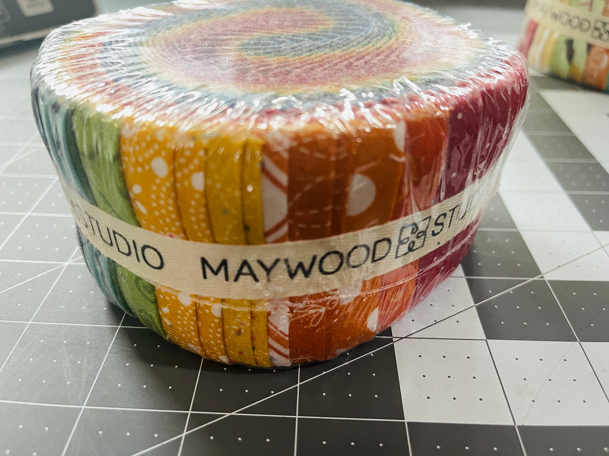 KimberBell Basics 2.5" Strips Jelly Roll by ST-MASKBB-SUM Maywood Studio