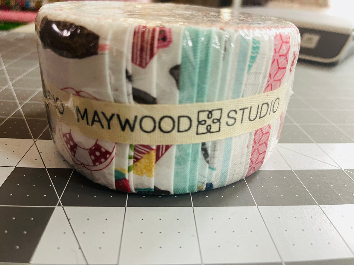 Vintage Boardwalk 2.5" Strip Jelly Roll by Kimberbell Maywood Studio