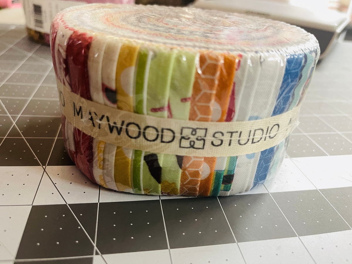 Vintage Boardwalk 2.5" Strip Jelly Roll by Kimberbell Maywood Studio