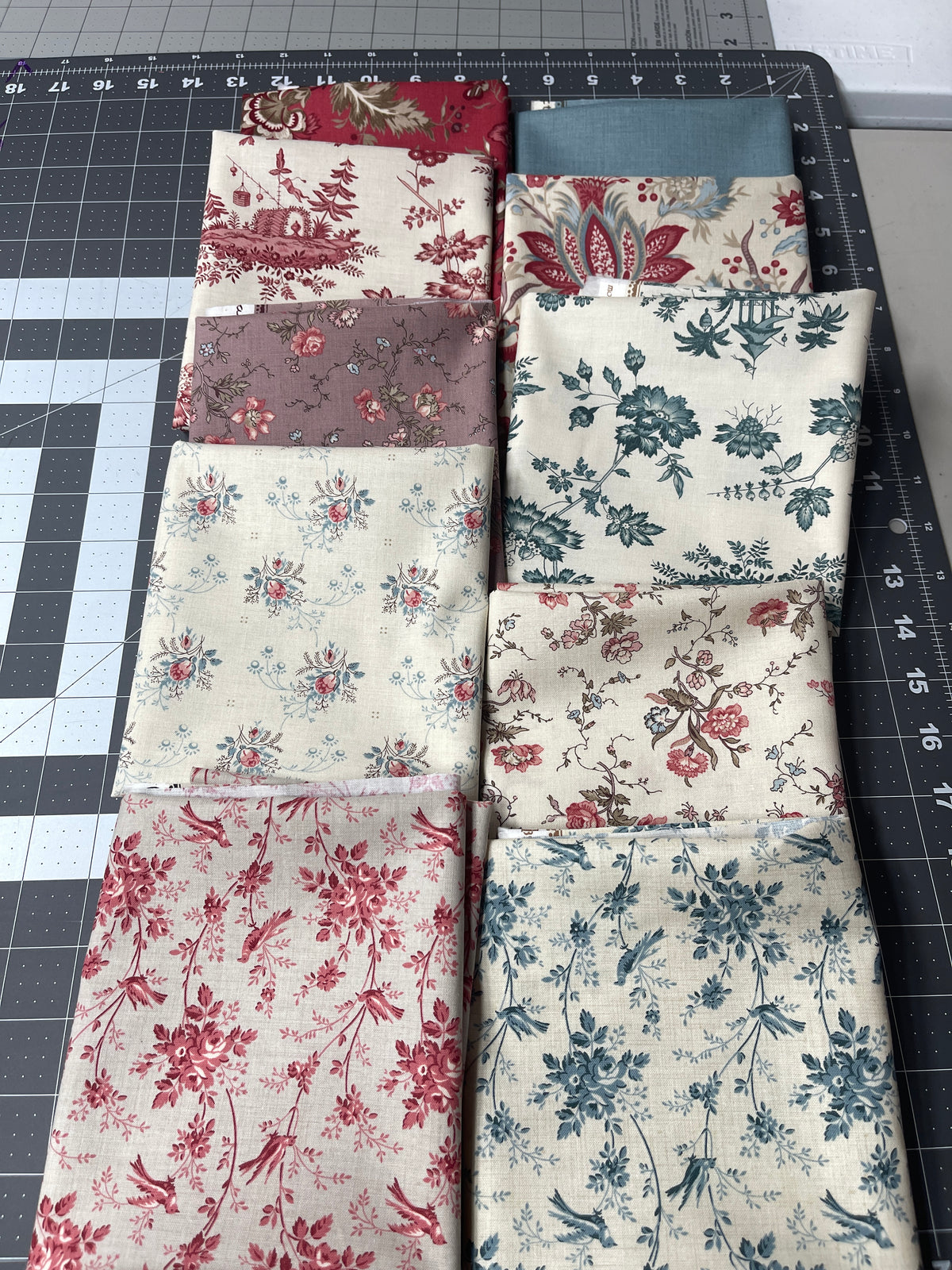 Fleur de Paris 10 Fat Quarter Bundle French General Moda