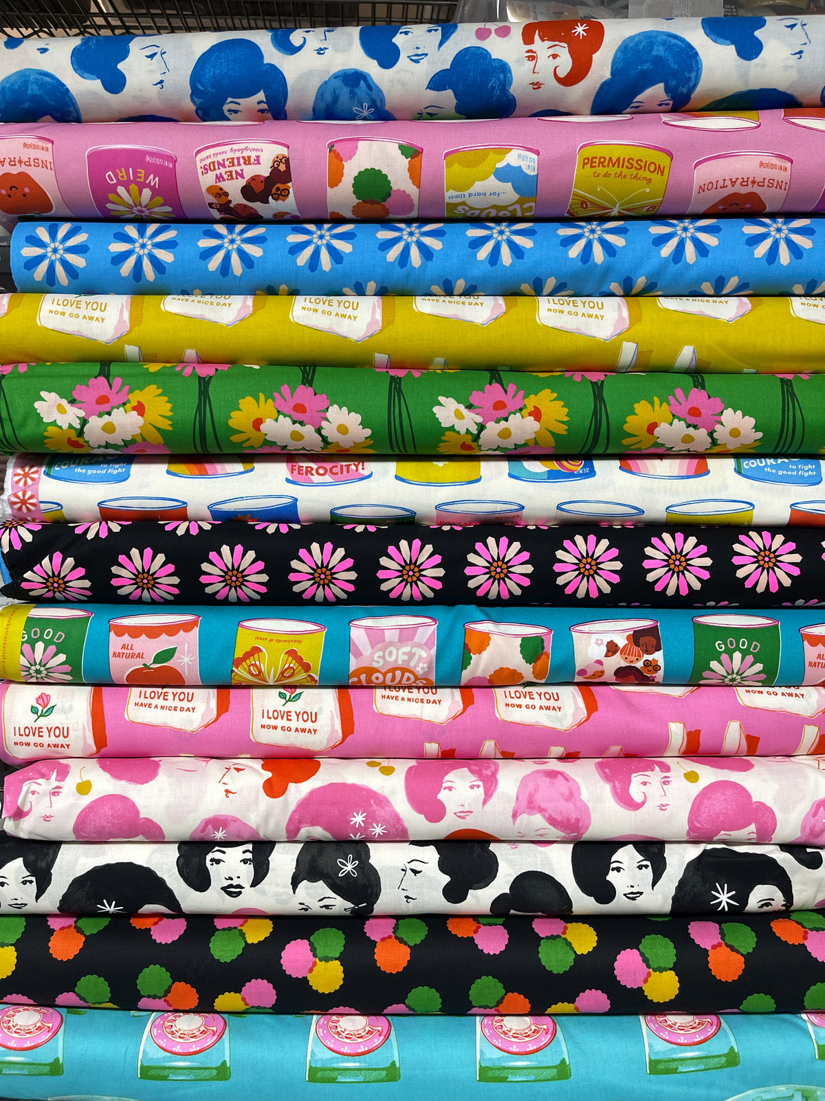 13 Fat Quarter Bundle Sparkle Mart Melody Miller Ruby Star Society
