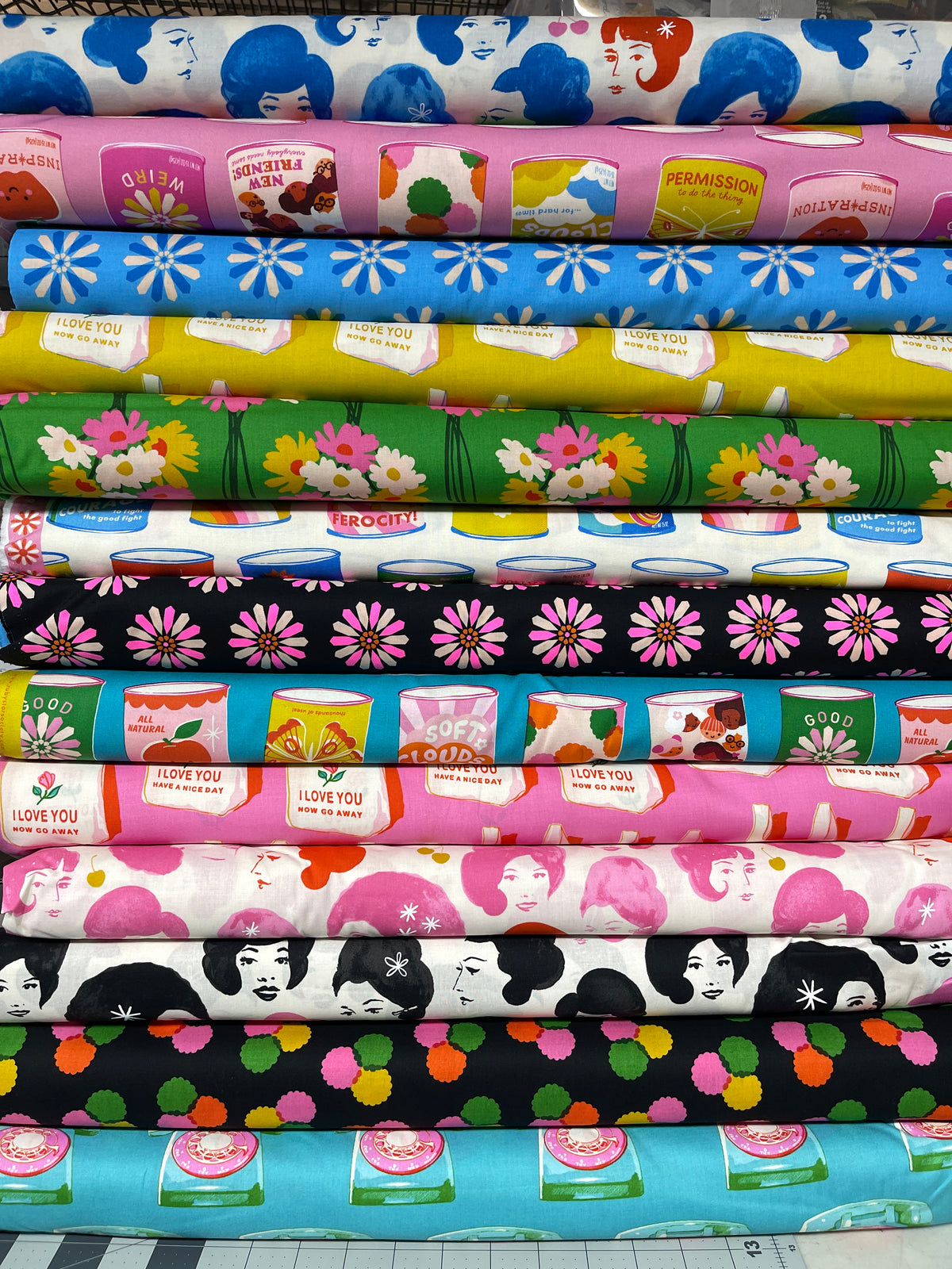 13 Half Yard Bundle Sparkle Mart Melody Miller Ruby Star Society