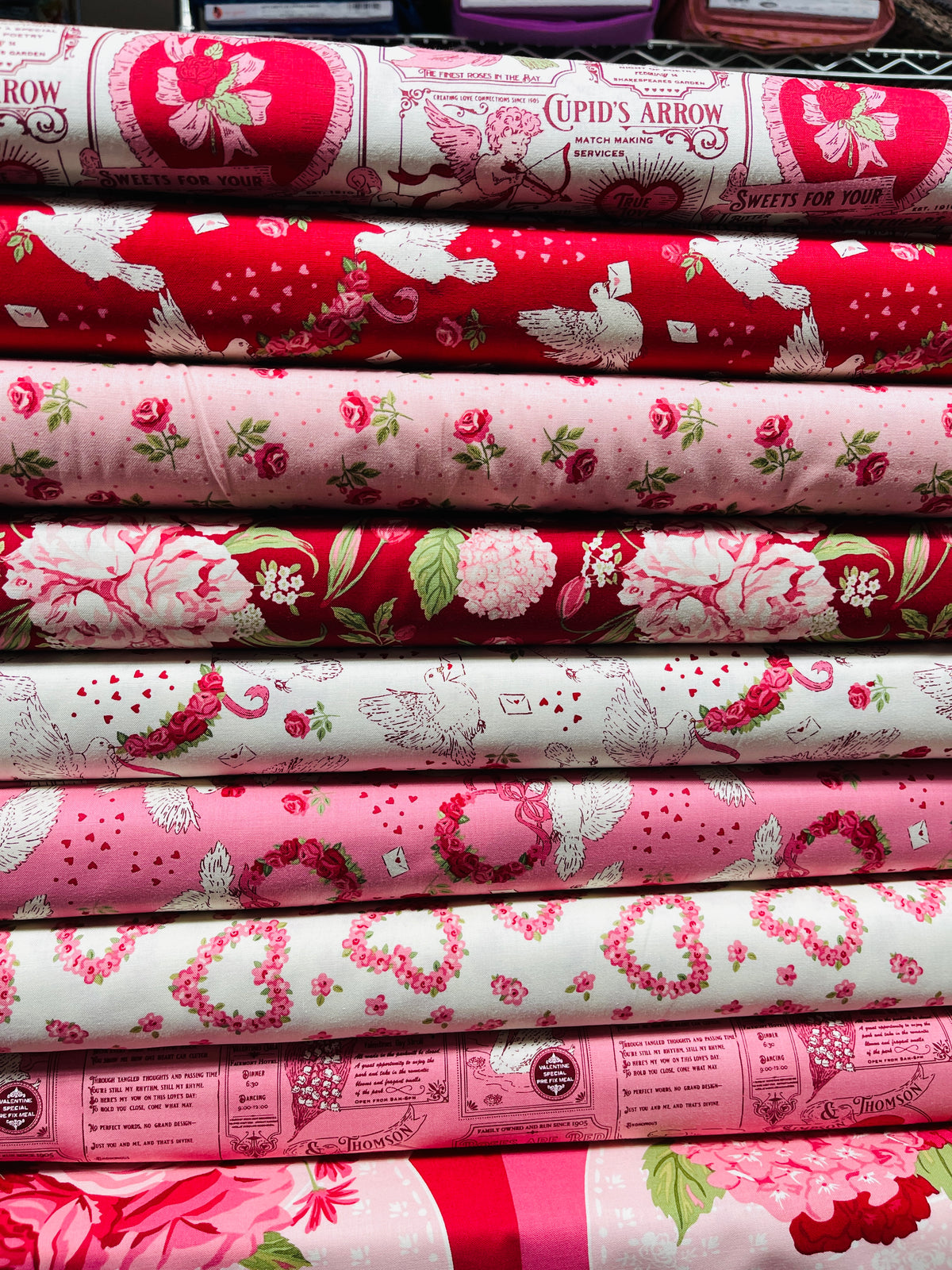 8 Fat Quarter Bundle Je Taime Stacy Iest Hsu Moda