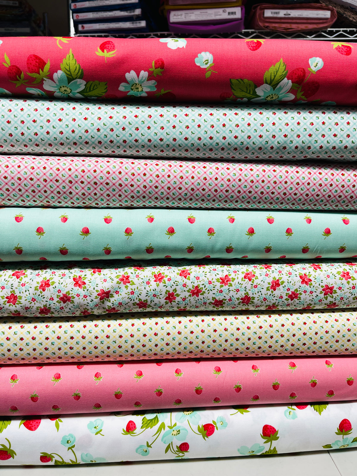 8 Half Yard Bundle Bloomsberry Camille Roskelley Moda