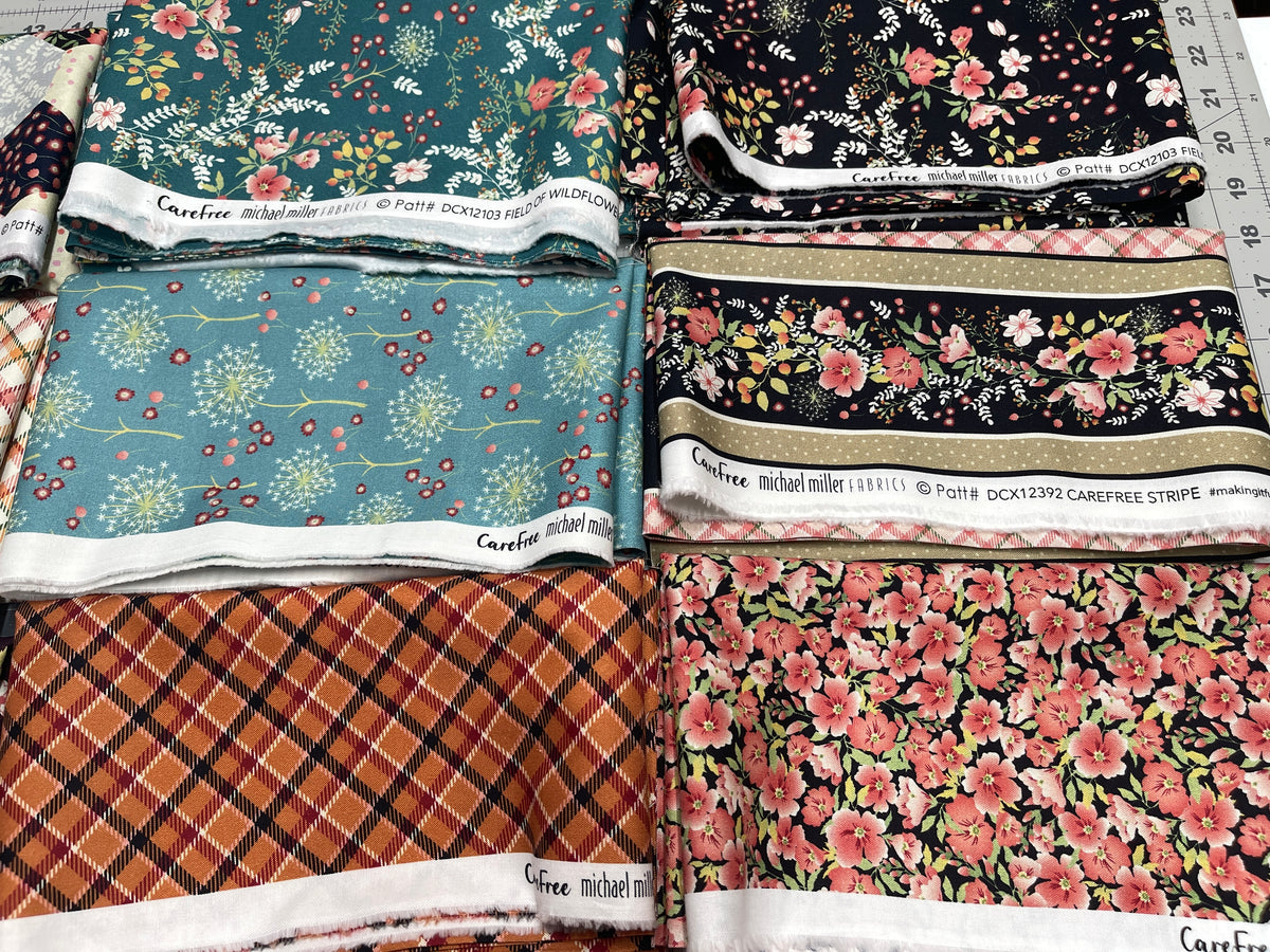 10 Yard Bundle CareFree Michael Miller Fabrics 219Y