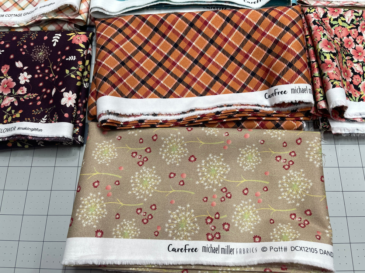 10 Yard Bundle CareFree Michael Miller Fabrics 219Y