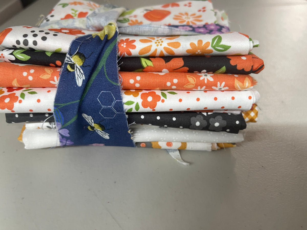 11 FQ + Mini Charm Bundle Birch & Willow Moda Fabrics