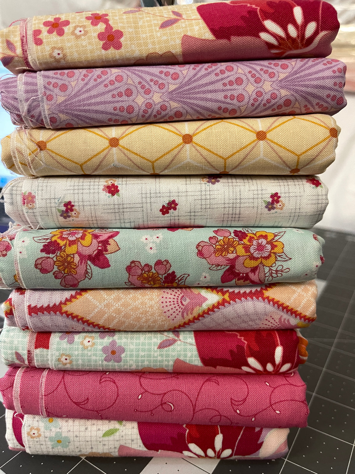 9 Yard Bundle Flourish Sue Daley Riley Blake Designs 230Y