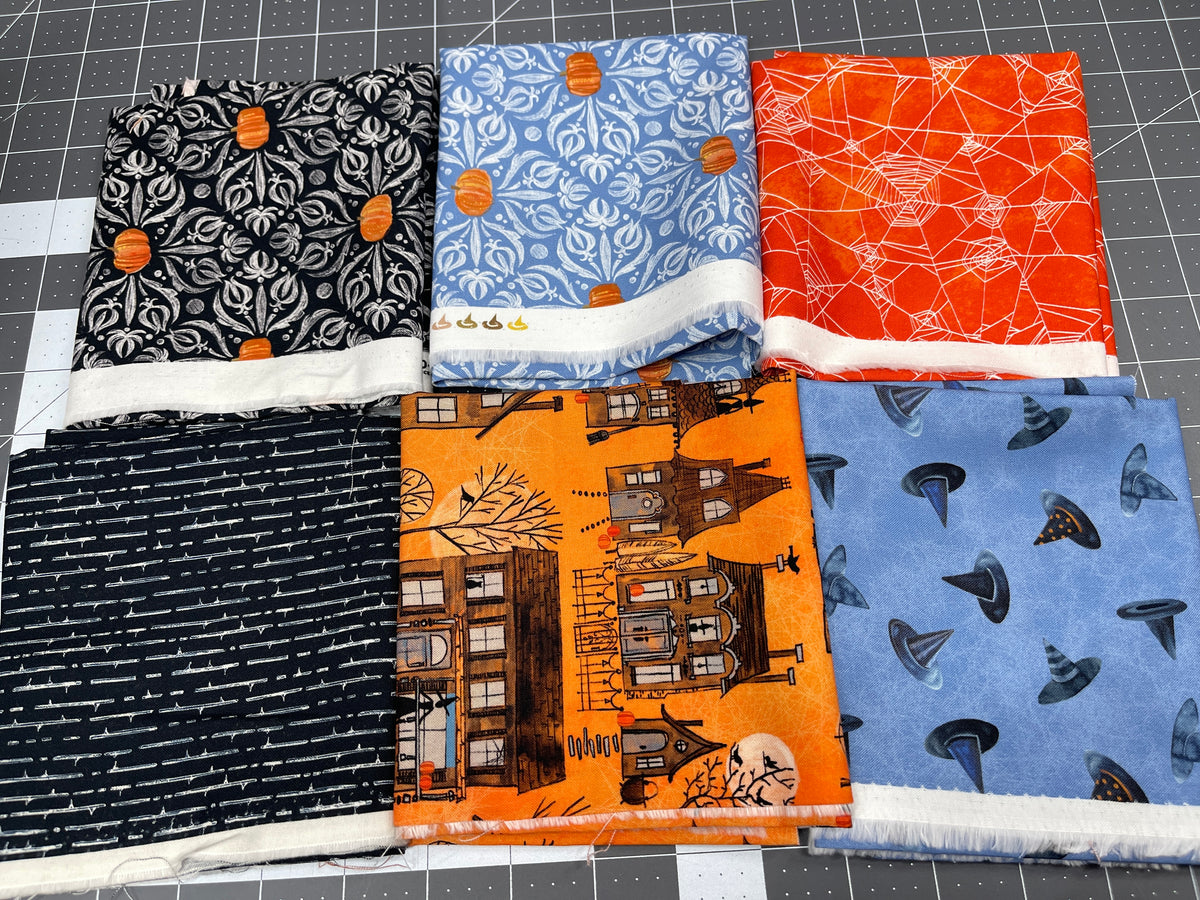 6 Fat Quarter Coven Robin Pickens Moda Fabric 245Q