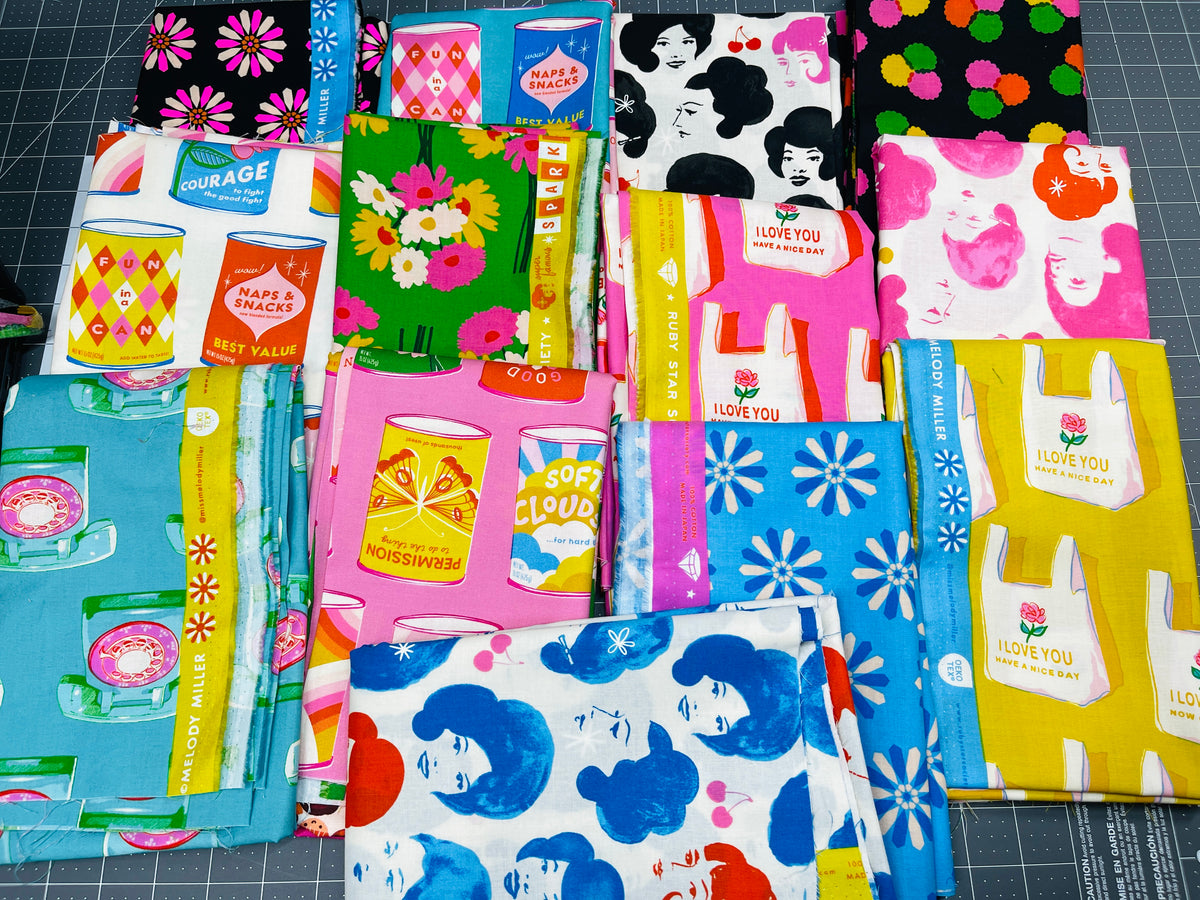 13 Yard Bundle Sparkle Mart Ruby Star Society 250Y
