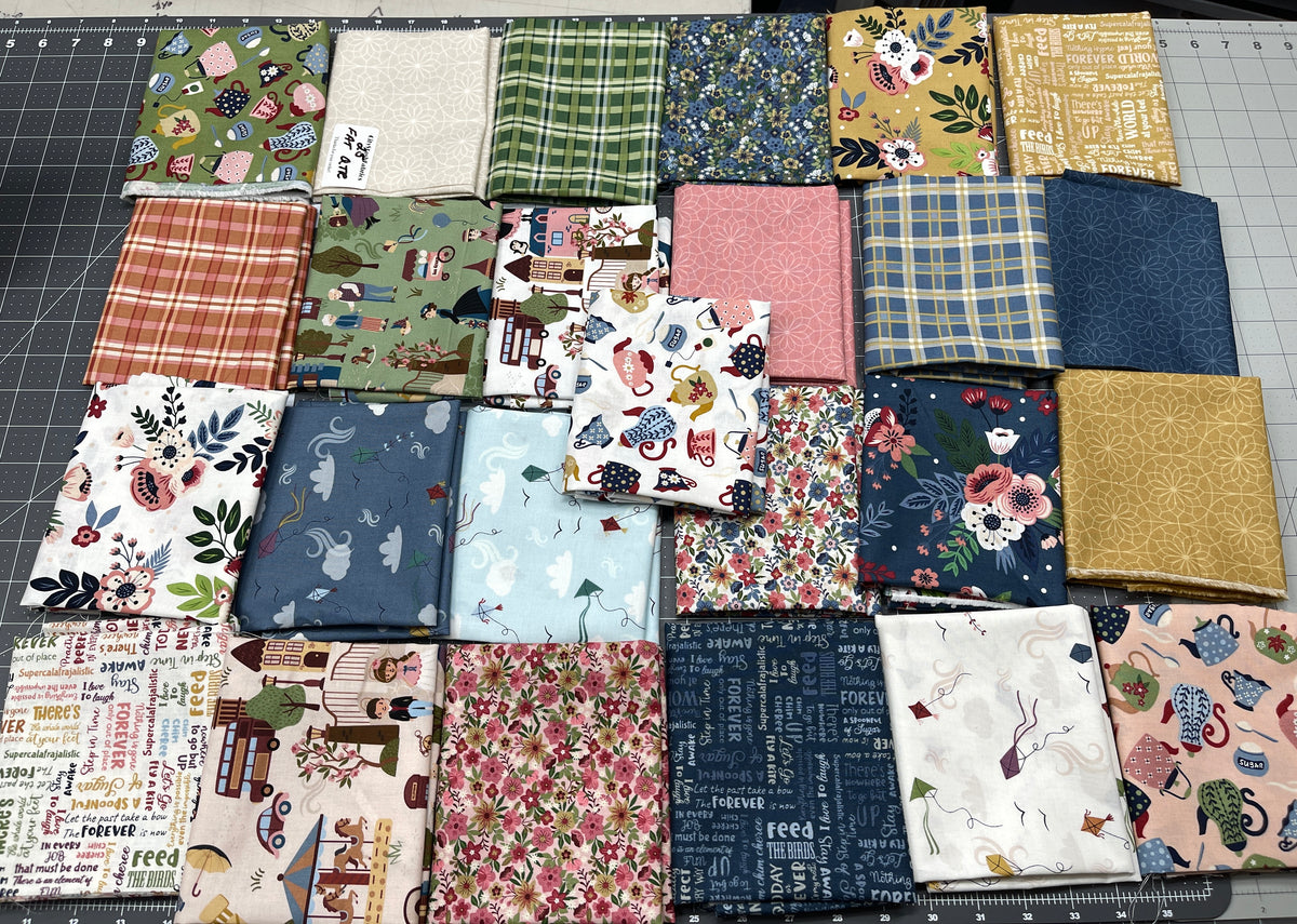 25 Fat Quarter Bundle A Spoonful of Sugar Jennifer Long Riley Blake 259Q