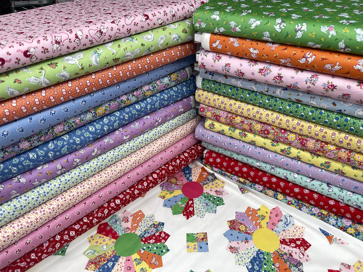 24 Fat Quarter Bundle Traditional 30's Lindsay Wilkes Riley Blake