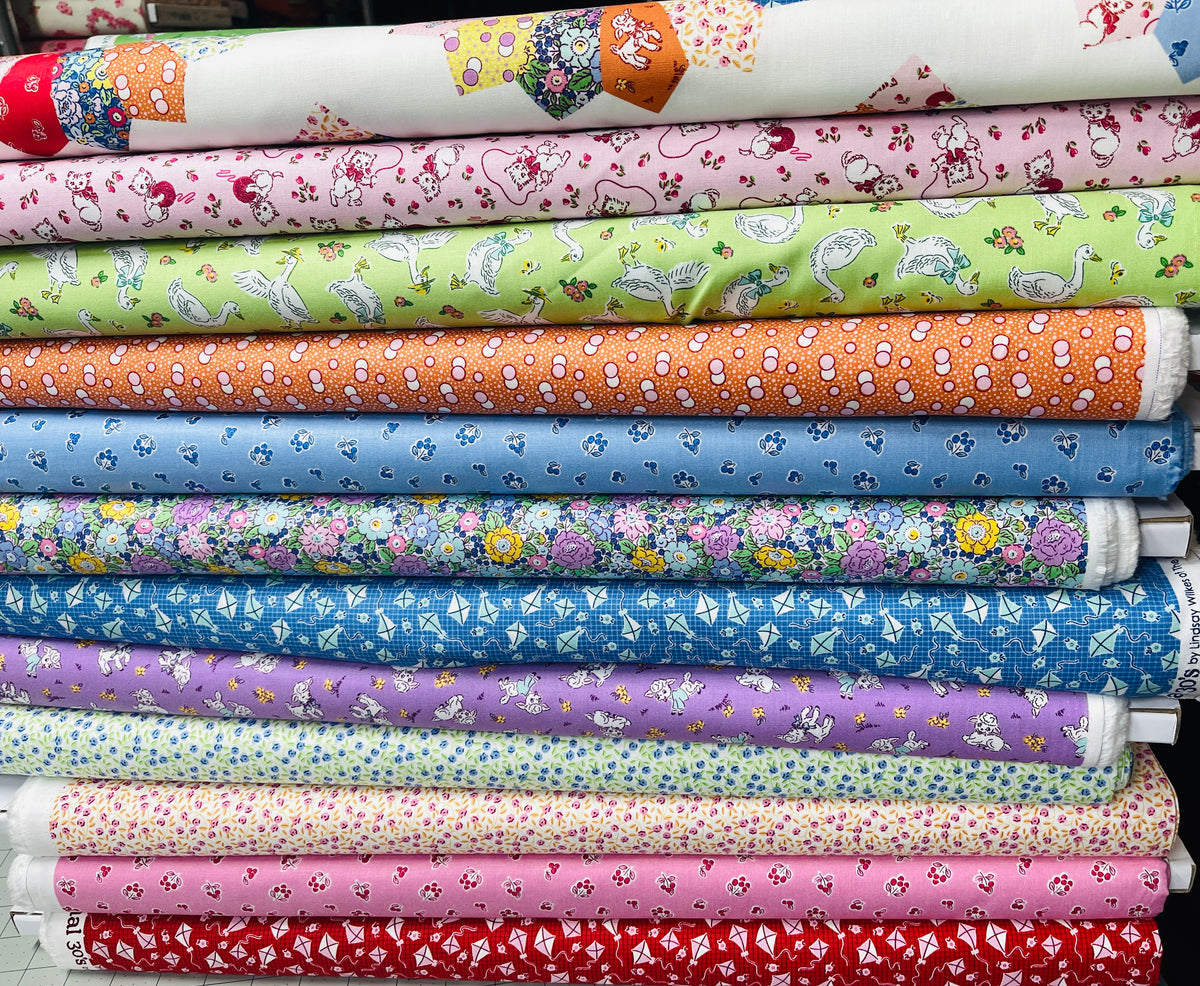 24 Fat Quarter Bundle Traditional 30's Lindsay Wilkes Riley Blake