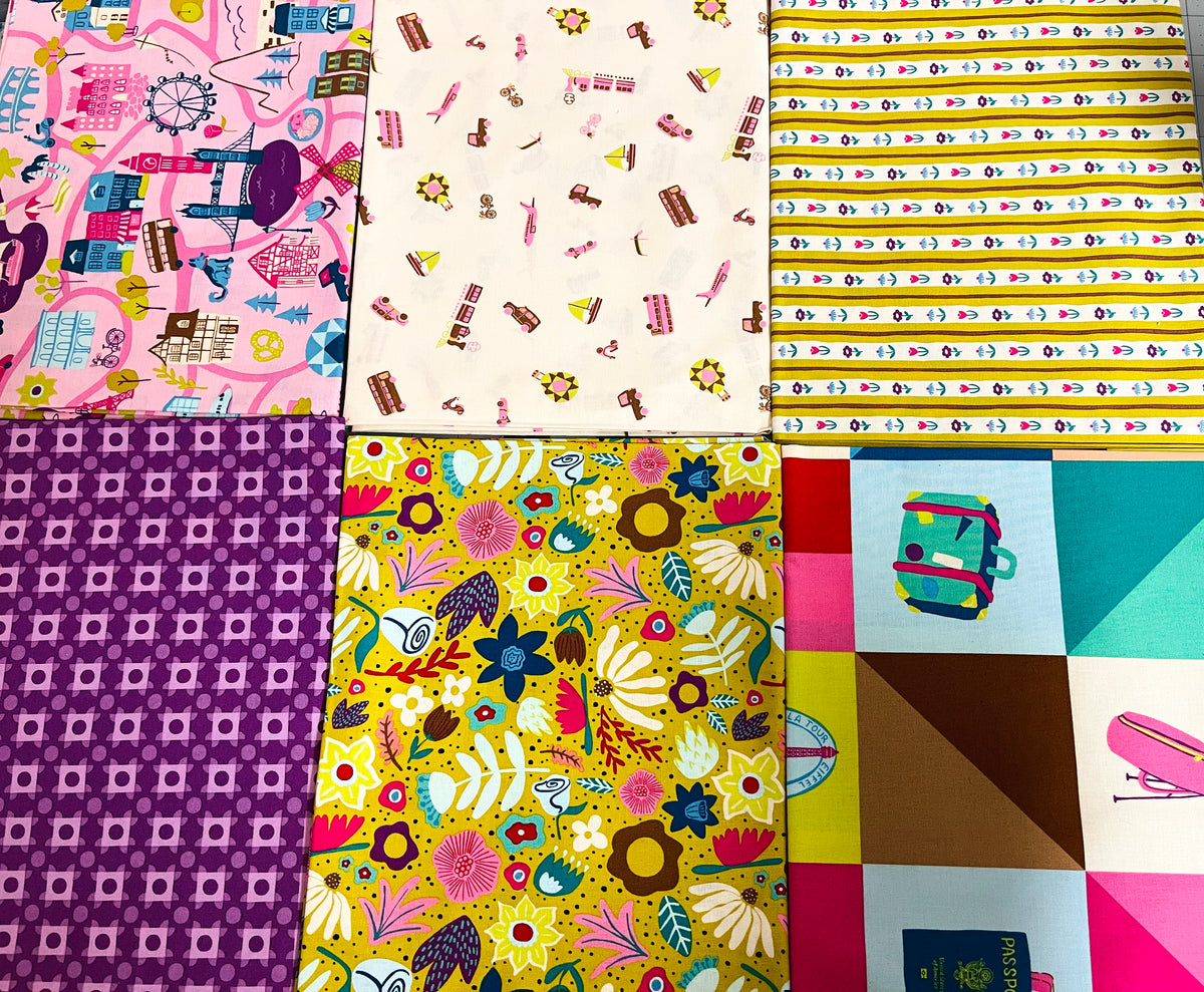 6 Yard Bundle Genesis of A Journey Riley Blake 1YD-16930R-6