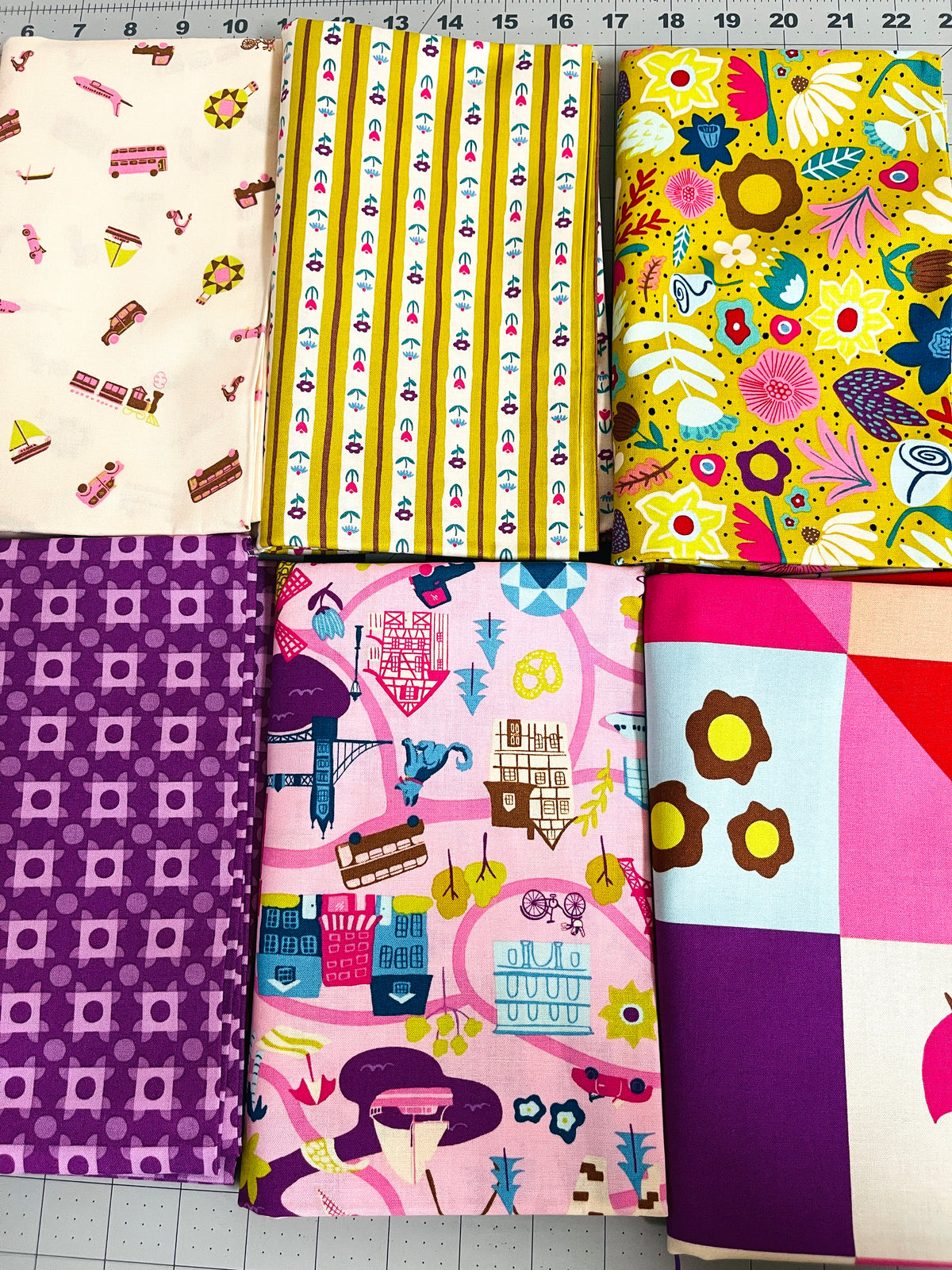 6 Yard Bundle Genesis of A Journey Riley Blake 1YD-16930R-6