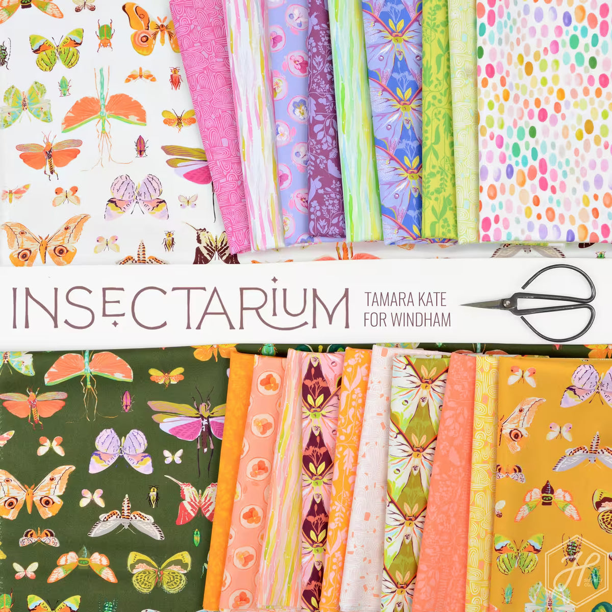 Insectarium Square Dance Panel 54651DP-X Tamara Kate Windham