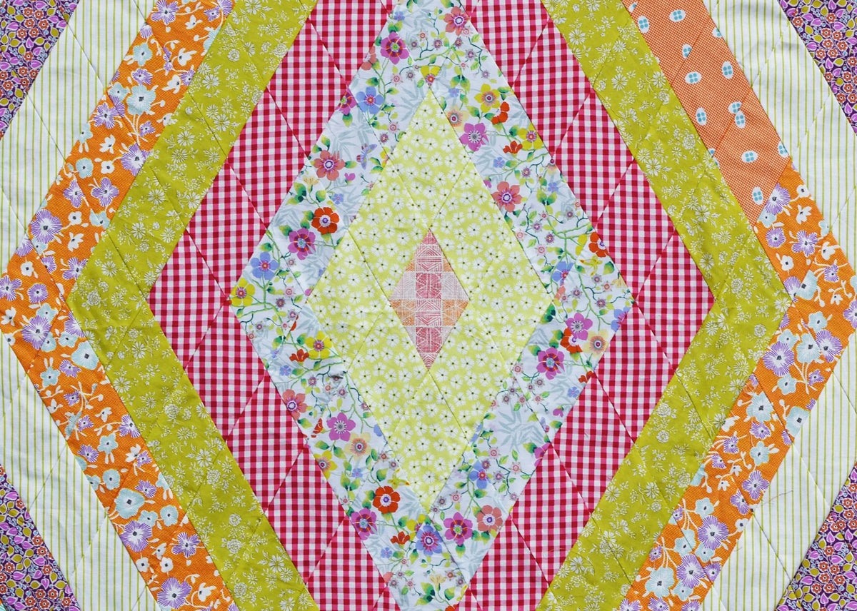 Postcard Project #17 JKD-0110 - 60 Degree Diamond