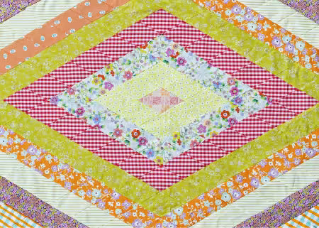 Postcard Project #17 JKD-0110 - 60 Degree Diamond