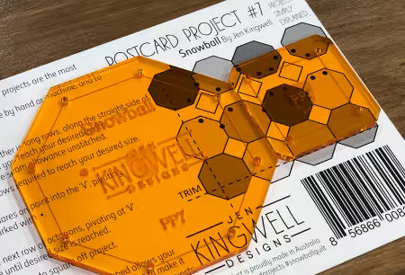 Postcard Project #7 JKD-8250 - Snowball