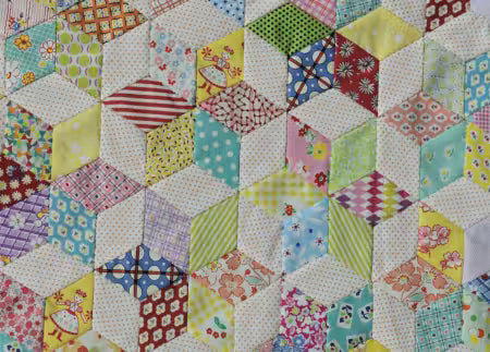 Postcard Project #12 JKD-8533 - 6 Pointed Star