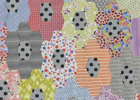 Postcard Project #16 JKD-8571 - Lozenge Hex