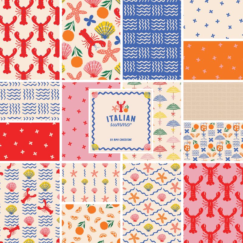 Italian Summer 229894 Pre-cut 5x5 Cloud9