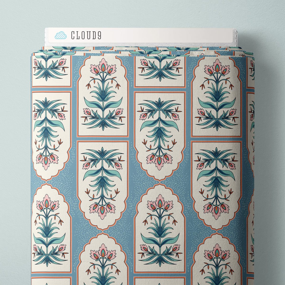 Jaipur Floral Frame 228208 Jayme Murray Cloud9 Half Yard