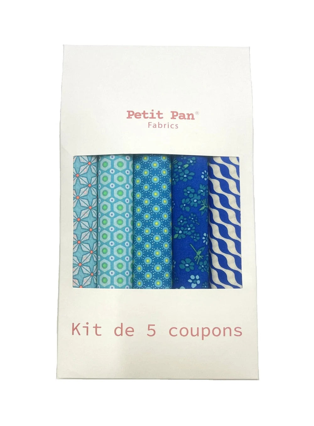 Petit Pan 5 Fat Quarters Kifkif Outremer 538