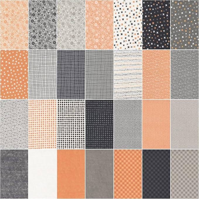 Late October Vanilla Multi 55593 11 Sweetwater Moda Half Yard