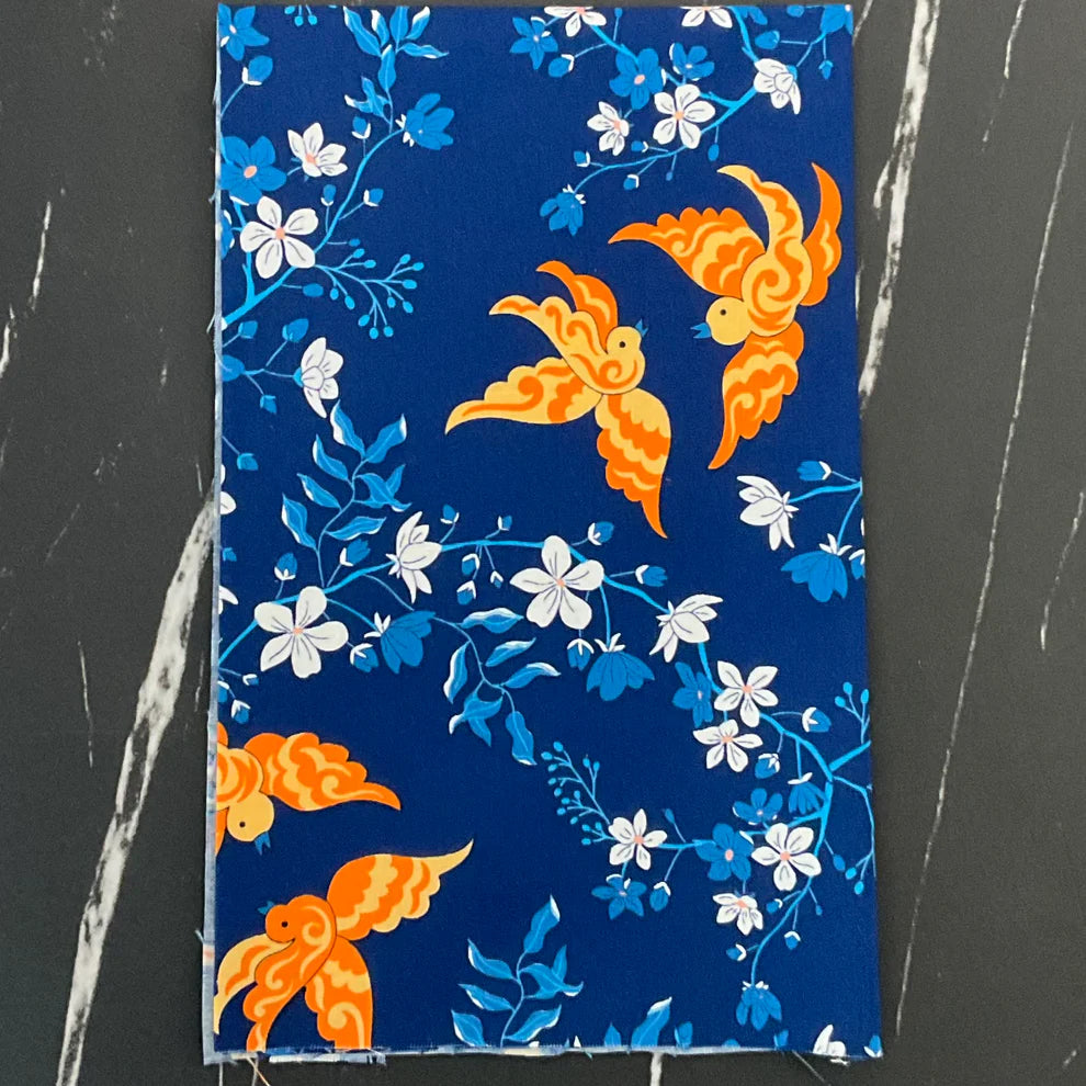 Legendary Love 45051 12 Navy Sariditty Moda Half Yard