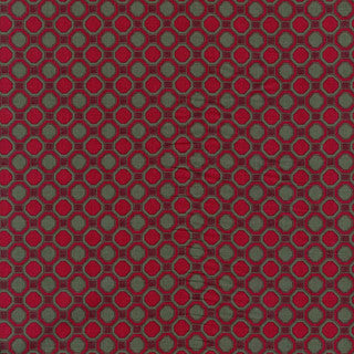 Geometric Circles Romantic Rebel Red/Grey Leutengger LEUL01408/2 By the Half Yard