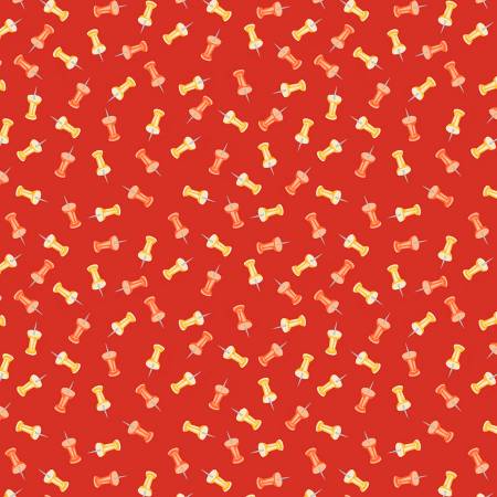 Love, Teach, Inspire Thumbtack Toss LTIN05856R Arrolynn Weiderhold P&B Half Yard