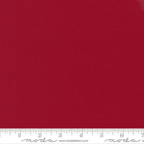Bella Solids Country Red 9900 17 Moda Half Yard